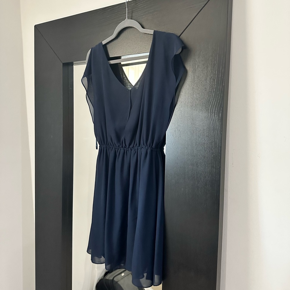 Navy Ginanni Bini mini dress